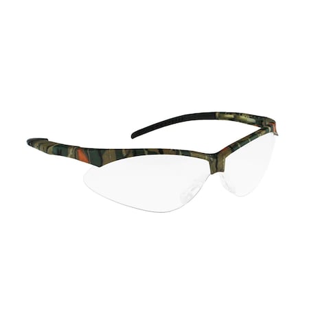 Radians Safety Glasses, Wraparound Clear  Lens, Anti-Fog, Scratch-Resistant,  AP4-11